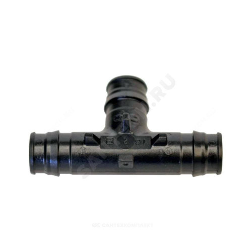 Тройник PE-X PPSU радиал Дн25 Q&E Uponor 1008686