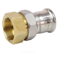 Муфта разъем нерж AISI316L Дн18х1/2 Муфта разъем нерж AISI316L Дн18х1/2