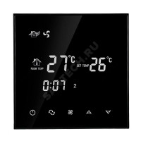 Термостат комн черн Vitron TVB 2AC