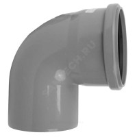 Отвод PP-H сер б/н Дн40х87,5гр в/к BASE VALFEX 20101040 Отвод PP-H сер б/н Дн40х87,5гр в/к BASE VALFEX 20101040