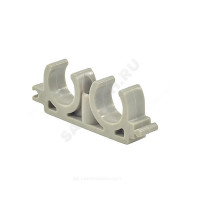 Опора PP-R сер двойная Дн20 VALFEX 10161020Г Опора PP-R сер двойная Дн20 VALFEX 10161020Г