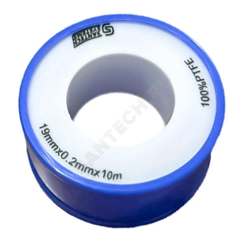 Лента ФУМ PTFE катушка 10ммх0,075ммх8м вода FU10 SantechSystems