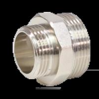 Ниппель лат перех Ду25х15 НР никель VALFEX VF.580.N.100.012