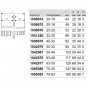 Муфта PE-X PPSU радиал Дн25х16 перех Q&E Uponor 1008675