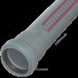 Труба PP-H сер б/н Дн110х2,7 L=0,25м в/к HTEM Ostendorf 115010