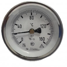 Термометр биметалл ТБ-100 120С Дк100 L=50 G1/2