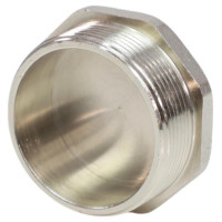 Заглушка лат Ду40 НР никель VALFEX VF.583.N.112 Заглушка лат Ду40 НР никель VALFEX VF.583.N.112