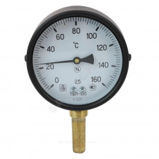 Термометр биметалл ТБП-Р 160С Дк100 L=60 G1/2