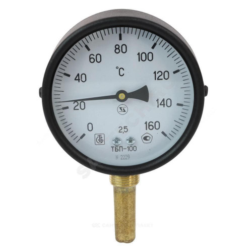 Термометр биметалл ТБП-Р 160С Дк100 L=60 G1/2