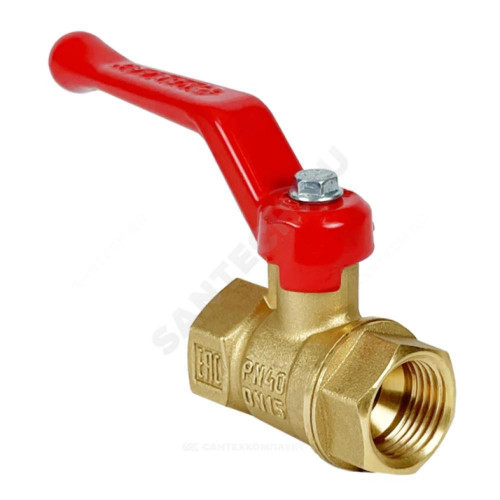 Кран шар лат 11Б27фт1М Ду20 Ру40 м/м рыч VALFEX VF.214.LR1.034.N/P59