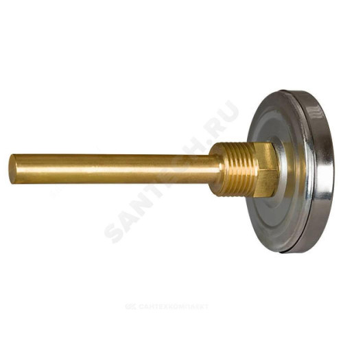 Термометр биметалл БТ-1-80 160С Дк80 L=100 G1/2