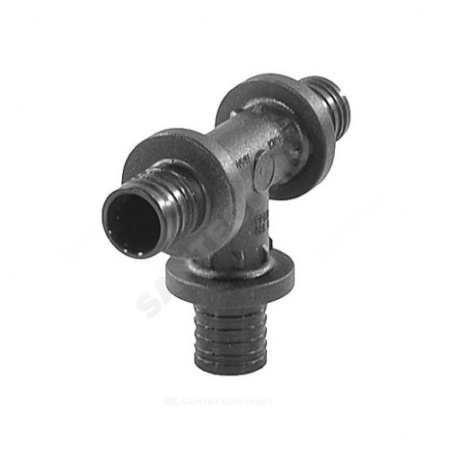 Тройник PE-X PPSU аксиал Дн16 RAUTITAN PX Rehau 11600311001