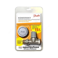 Комплект терм RA-G Ду15 Ру16 прям RA 2940 однотр Danfoss 013G2144