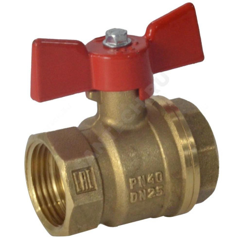 Кран шар лат 11Б27фт1М Ду15 Ру40 м/м полн баб VALFEX VF.217.LB1.012