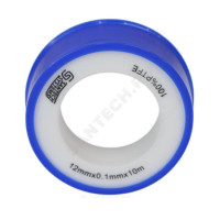 Лента ФУМ PTFE катушка 12ммх0,1ммх10м вода FU10 SantechSystems Лента ФУМ PTFE катушка 12ммх0,1ммх10м вода FU10 SantechSystems