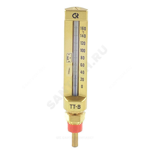 Термометр жидкостной ТТ-В-150 160С L=40 G1/2