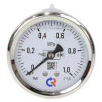 Манометр осев гидр ТМ-320Т.10 0-1,0МПаДк63 G1/4