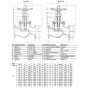 Клапан запорн ст 3211W Ду125 Ру40 фл сильфонное Benarmo