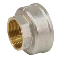 Муфта лат перех Ду20х15 м/м никель ГОСТ 32585 Aquasfera 9019-01 Муфта лат перех Ду20х15 м/м никель ГОСТ 32585 Aquasfera 9019-01