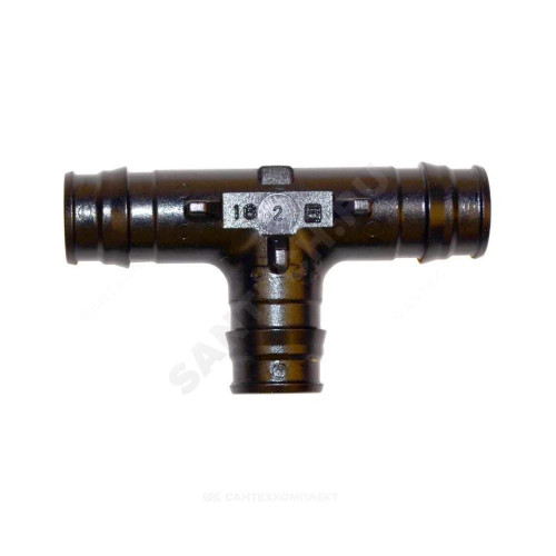 Тройник PE-X PPSU радиал Дн25 Q&E Uponor 1008686