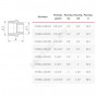 Ниппель лат перех Ду25х20 НР VALFEX VF.580.L.100.034