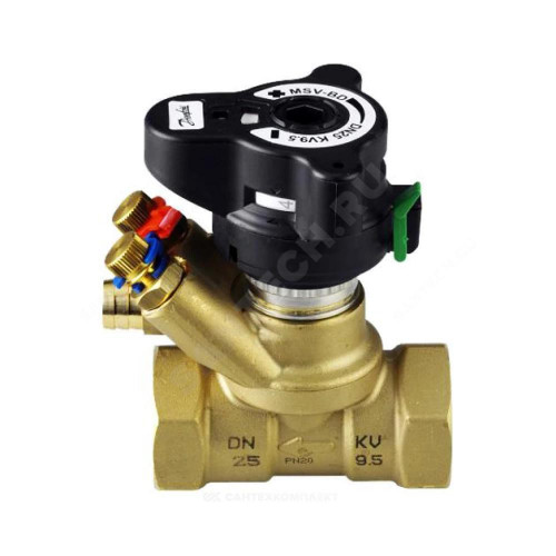 Клапан баланс лат MSV-BD Ду20 Ру20 м/м Kvs6 нип Danfoss 003Z4002