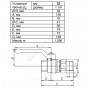Кран шар лат BVR-F нк Ду32 Ру40 м/амер полн рыч Danfoss 065B8206