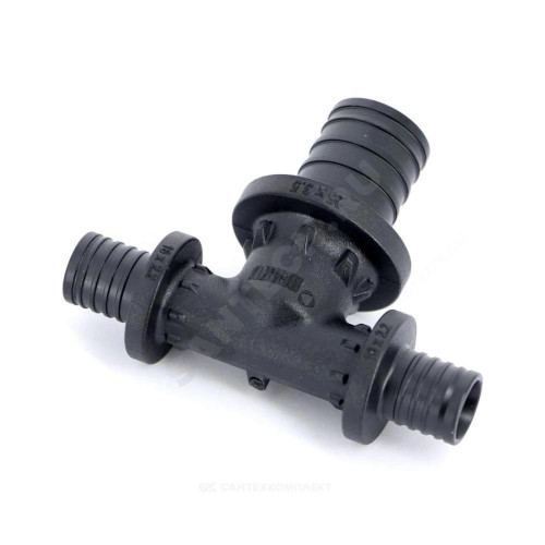 Тройник PE-X PPSU аксиал Дн20х16х16 перех RAUTITAN PX Rehau 11600811001