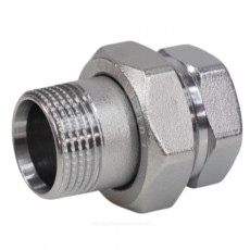 Соединитель лат американка Ду50 м/р хр Giacomini R18X018