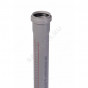 Труба PP-H сер б/н Дн110х2,7 L=0,25м в/к HTEM Ostendorf 115010