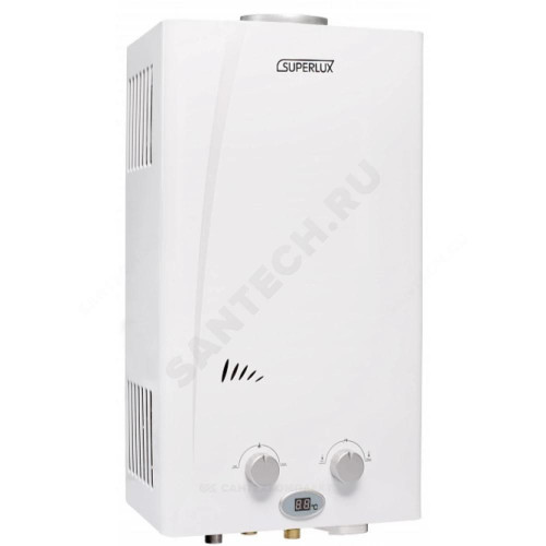 Водонагр газ проточный 10L CF NG NEW Superlux 3632386