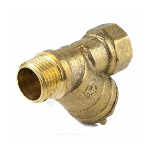 Фильтр Y-обр лат 4002 Ду15 Ру20 м/р Aquasfera 4002-01