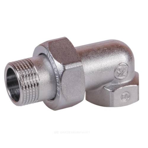 Соединитель лат американка Ду15 м/р угл хр Giacomini R19X003