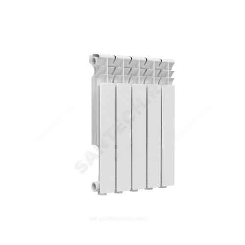 Радиатор алюм Delta Plus 500 5 секц 670Вт Ogint