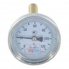 Термометр биметалл ТБ-063-1 120С Дк63 L=100 G1/2