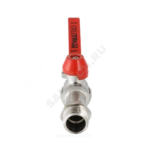 Кран шар водоразб лат VT.051 Ду20 Ру16 р/штуц рыч 121мм Valtec VT.051.N.05