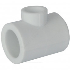 Тройник PP-R бел перех Дн25х20х20 VALFEX 10252020