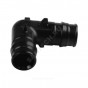 Угольник PE-X PPSU радиал Дн25х90гр Q&E Uponor 1008681