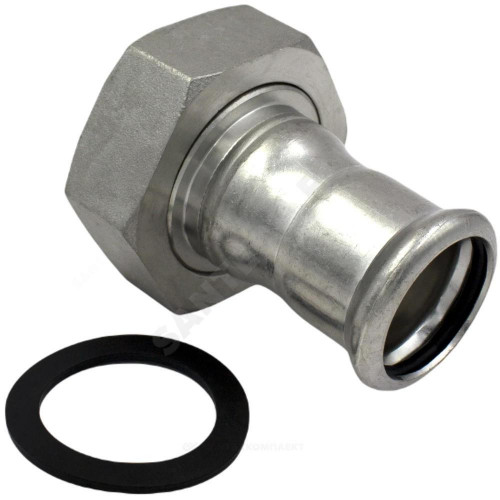 Муфта нерж AISI316L Дн22х3/4