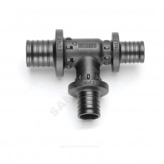 Тройник PE-X PPSU аксиал Дн25х16х25 перех RAUTITAN PX Rehau 11600621001