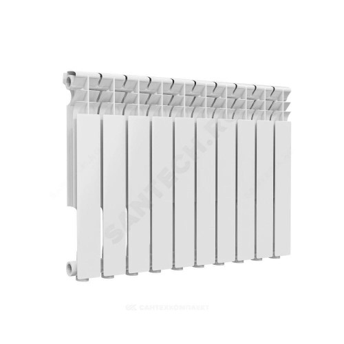Радиатор алюм Delta Plus 500 10 секц 1340Вт Ogint