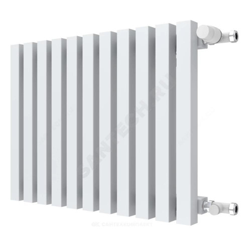 Радиатор трубч QUADRUM 60V 1-1750 10 секц бок/п ВР 1/2