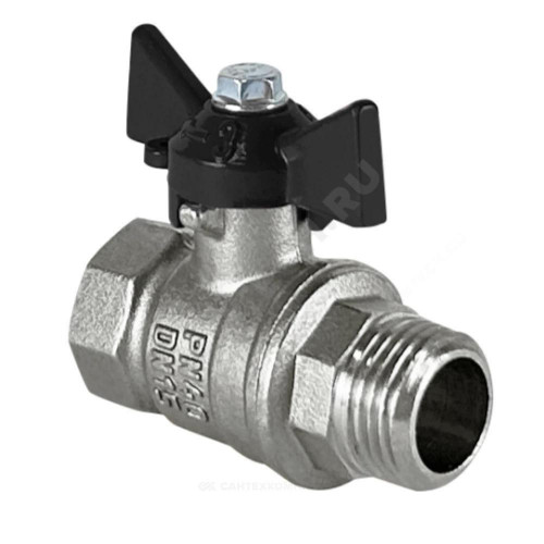Кран шар лат 11Б27фт1М нк Ду20 Ру40 м/р баб VALFEX VF.218.NB1.034.DP