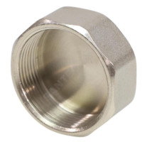Заглушка лат Ду25 ВР никель VALFEX VF.590.N.100