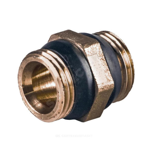 Ниппель лат Ду25 НР в/к Giacomini R189DY005