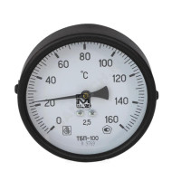 Термометр биметалл ТБП-Т 160С Дк100 L=100 G1/2 Термометр биметалл ТБП-Т 160С Дк100 L=100 G1/2