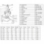 Клапан запорн нерж 15нж22нж Ду100 Ру40 фл WGCN
