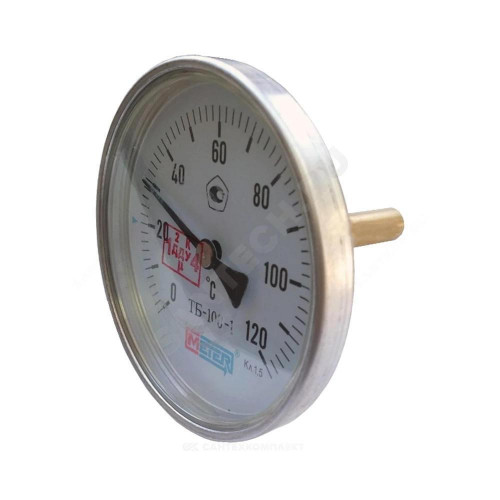 Термометр биметалл ТБ-100-1 120С Дк100 L=60 G1/2