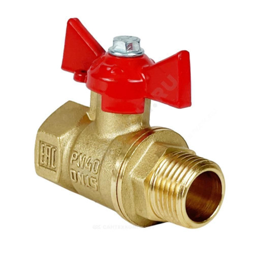Кран шар лат 11Б27фт1М Ду20 Ру40 м/р баб VALFEX VF.218.LB1.034.N/P59