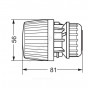 Элемент терм RTR 7091 газ/нап 0-26C Danfoss 013G7091